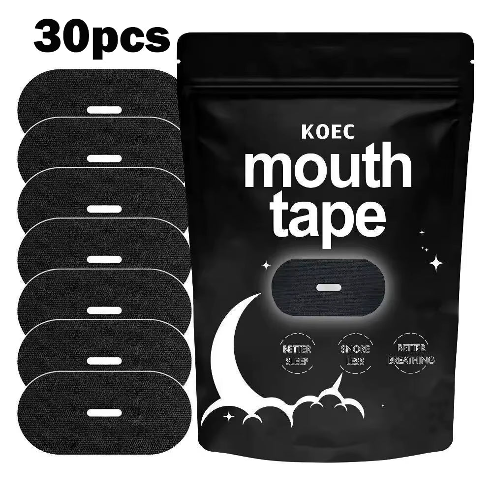 30/60/90Pcs Breathable Mouth Tape anti Snoring Sleep Strips Adhesive Tape Sleep Accessories for Improving Sleep