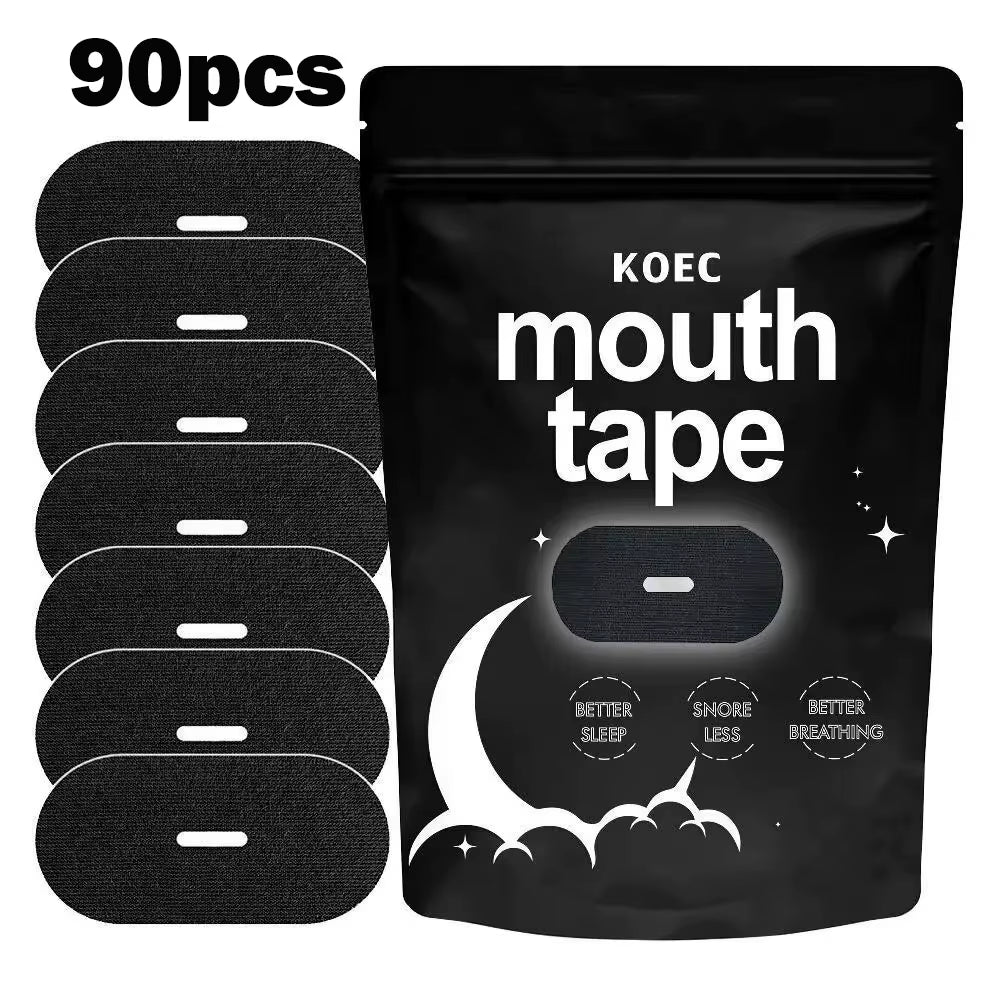 30/60/90Pcs Breathable Mouth Tape anti Snoring Sleep Strips Adhesive Tape Sleep Accessories for Improving Sleep