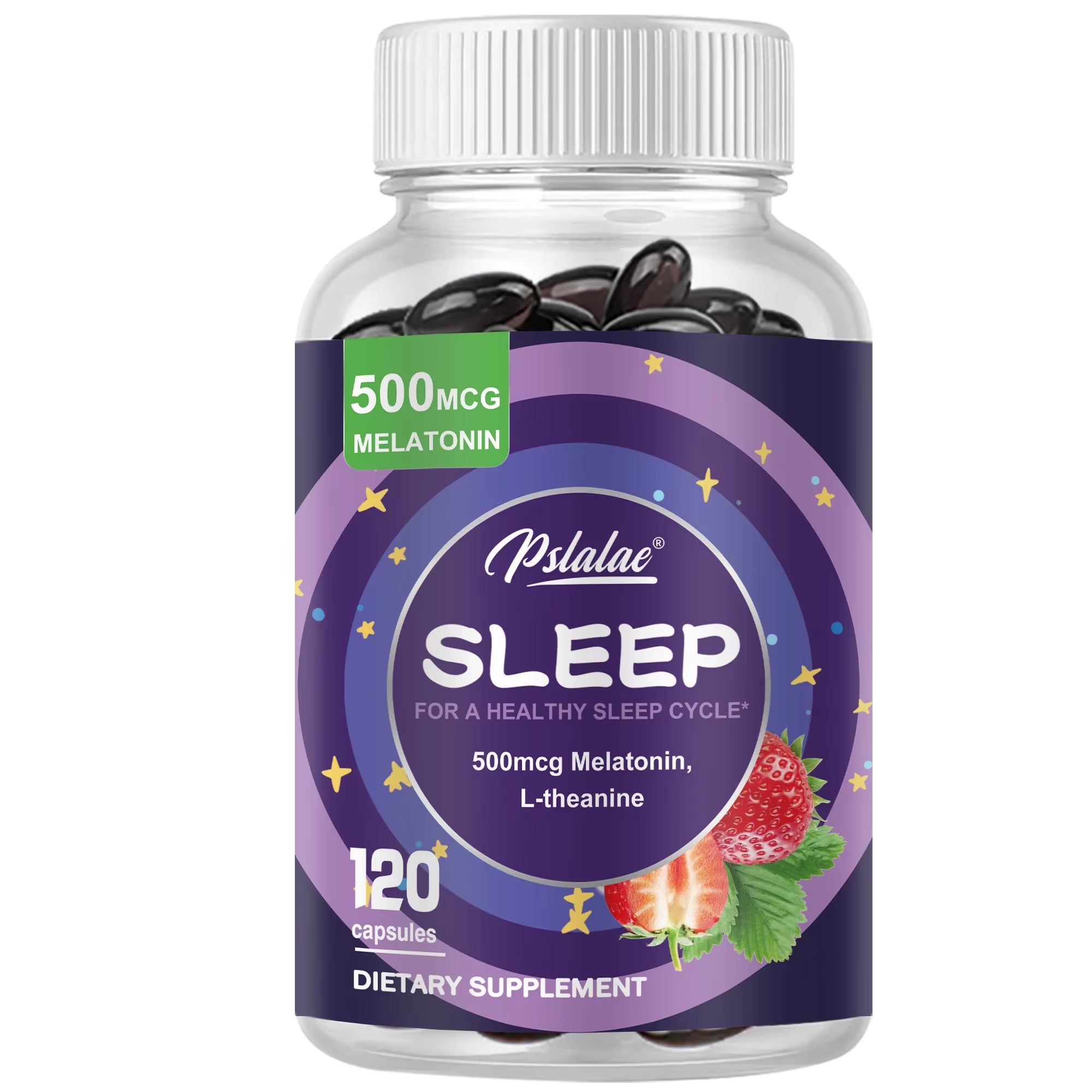Sleep Aid Capsules - Relieve Stress, Promote Sleep, and Improve Sleep Quality - 120 Capsules